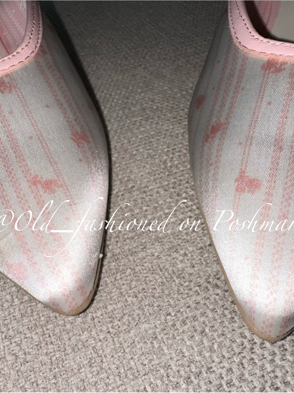 DOLCE VITA Cleo X Byrdies Heeled Satin Mules - Picture 11 of 11